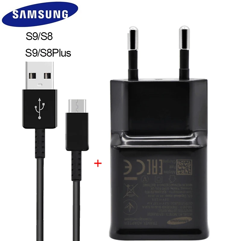 Samsung Galaxy S9 S8 S 8 9 Plus note 8 Originele Adaptieve Fast Charger Travel Adapter EU  US 9V1. 67A & 5V2A Quick Charger 3.0