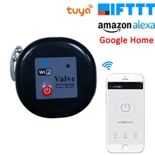 Tuya Amazon Alexa Google Assistant IFTTT Smart Wireless Control Газовый водяной клапан Smart Life