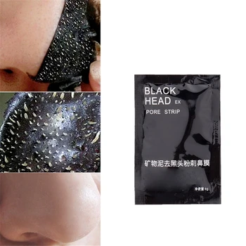 

1Pcs Blackhead Remover Nose Black Mask Face Care Mud Skin Tightening Peel Off Mask Pore Strip Face lift Peel Mask Oil Control