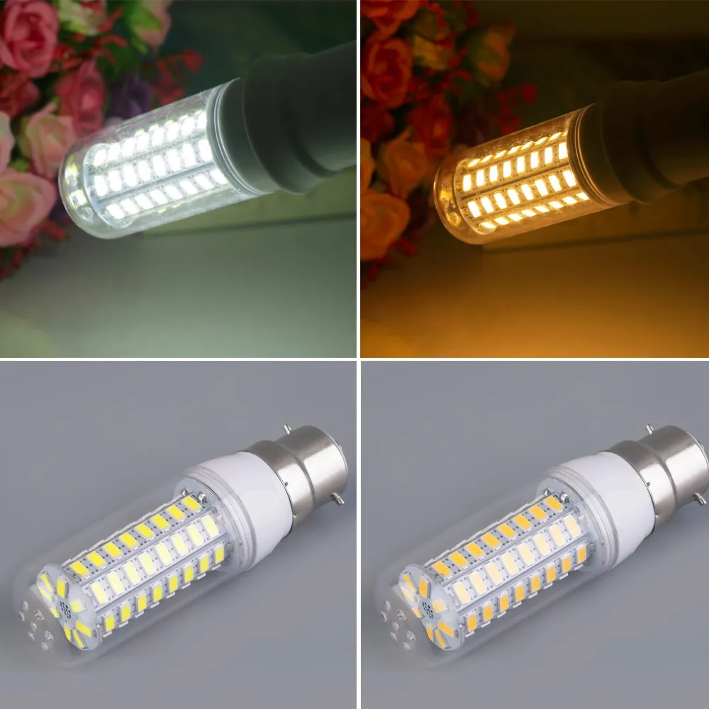 48 шт. 5730 SMD 220 V 15 Вт E27 светодиодный Светодиодная лампа-Кукуруза лампы теплый белый/белый свет лампы бренд и высокое качество 1 упаковка