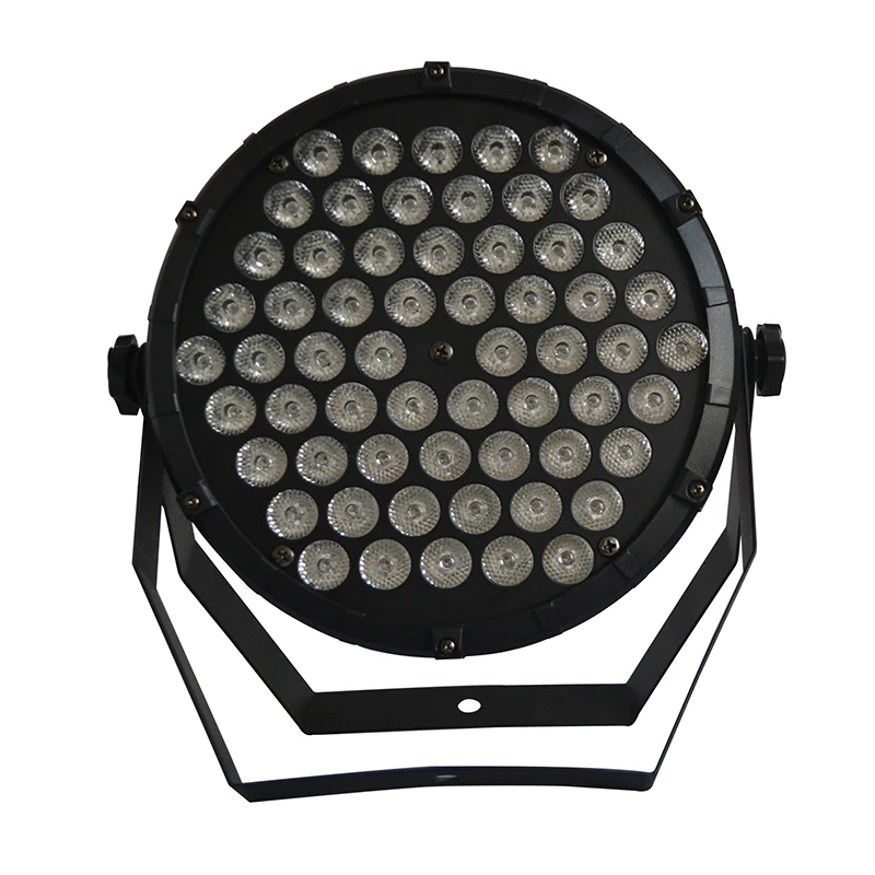 

LED DJ Par Lighting with 60Pcs Lamp Beads 3W RGB Aluminum DMX512 Sound Auto for Disco Party Wedding Holiday Home Decoration