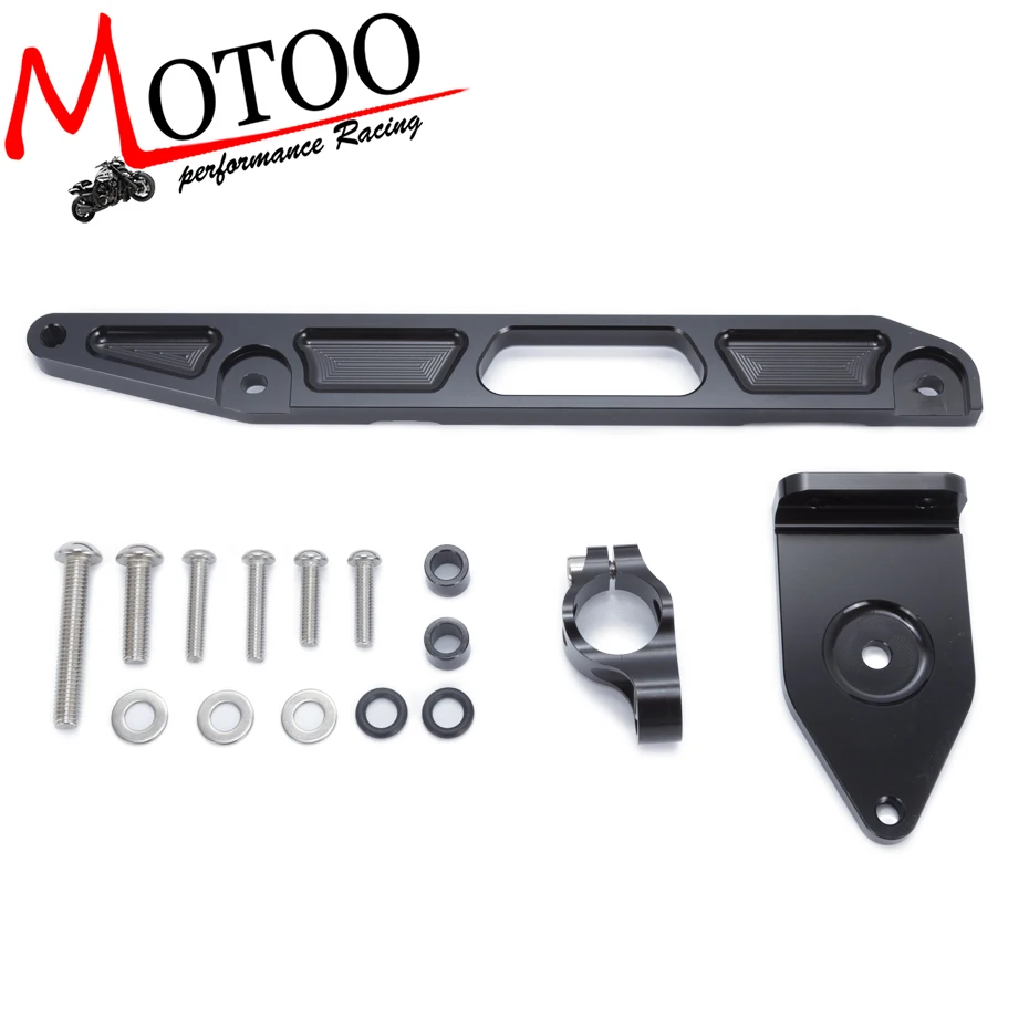 

For YAMAHA XJR1300 2002 - 2015 Motorcycles Adjustable Steering Stabilize Damper Bracket Mount Support Kit Accessories
