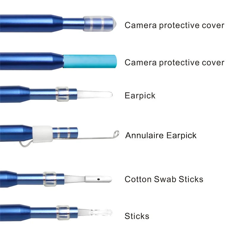 Otoscope камера 720P эндоскоп HD визуальная Ушная ложка для ушей камера для очистки ушей OTG Android очистка Usb эндоскоп бороскоп