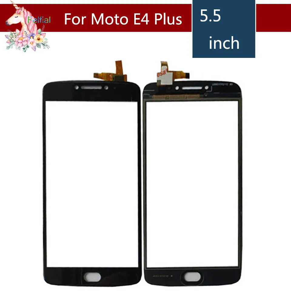 

10pcs Original 5.5" For Motorola Moto E4 Plus XT1773 XT1771 LCD Touch Screen Digitizer Sensor Outer Glass Lens Panel Replacement