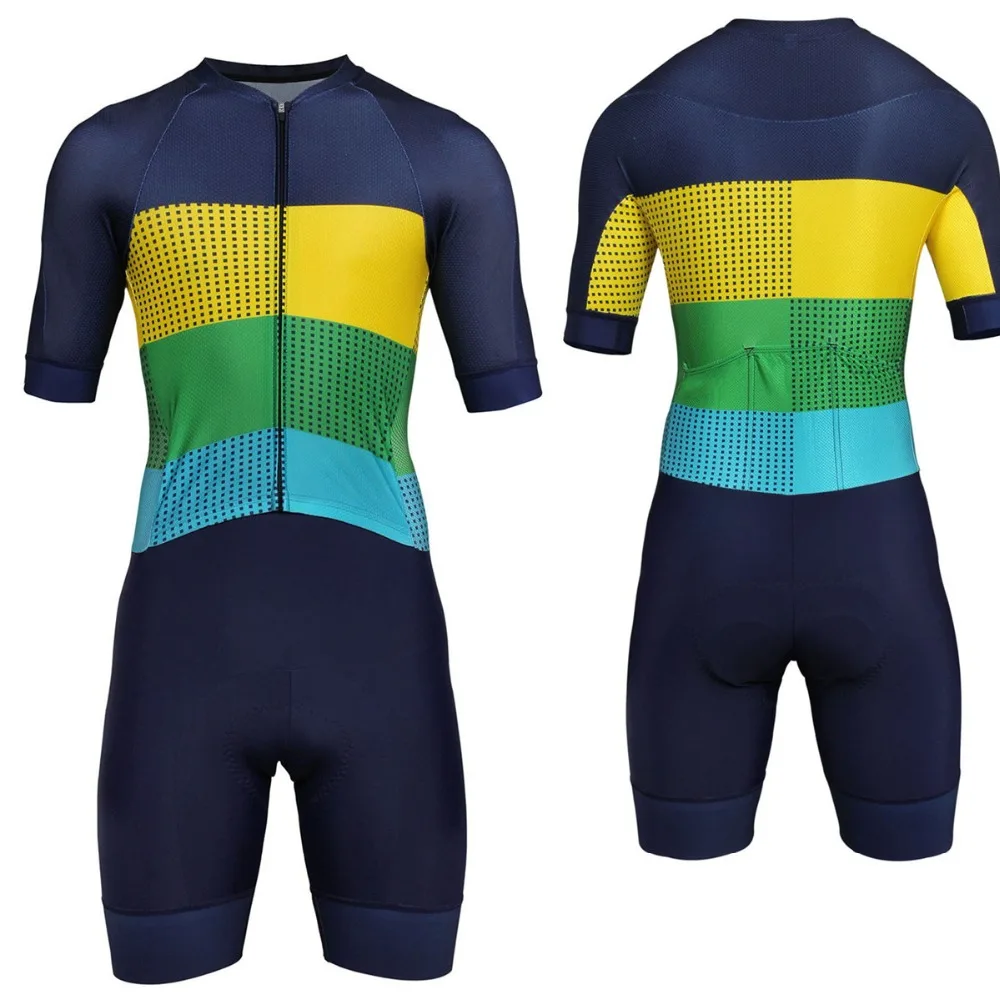 

Men's Pro Super Speedsuit Cycling Skinsuit Men's Triathlon Sports Clothing Cycling Clothing Set Ropa De Ciclismo Maillot