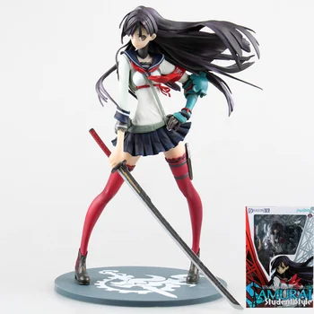 

HEYZO 25cm 7th Dragon 2020 II Samurai Student Style 2 Color Sexy Girls PVC Anime figure Toy For Kids children gifts