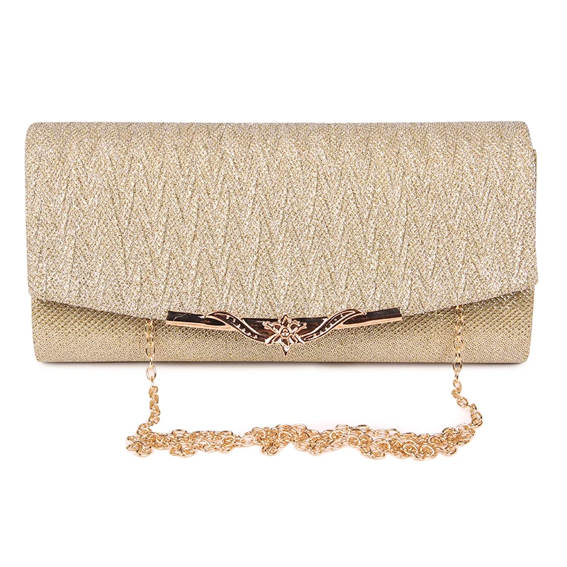JULY'S SONG Shiny Women Evening Bag Wedding Clutch Bag With Chain Luxury Glitter Party Bridal Ladies Handbags Bolsa Mujer JULY'S SONG Shiny Women Evening Bag Wedding Clutch Bag With Chain Luxury Glitter Party Bridal Ladies Handbags Bolsa Mujer