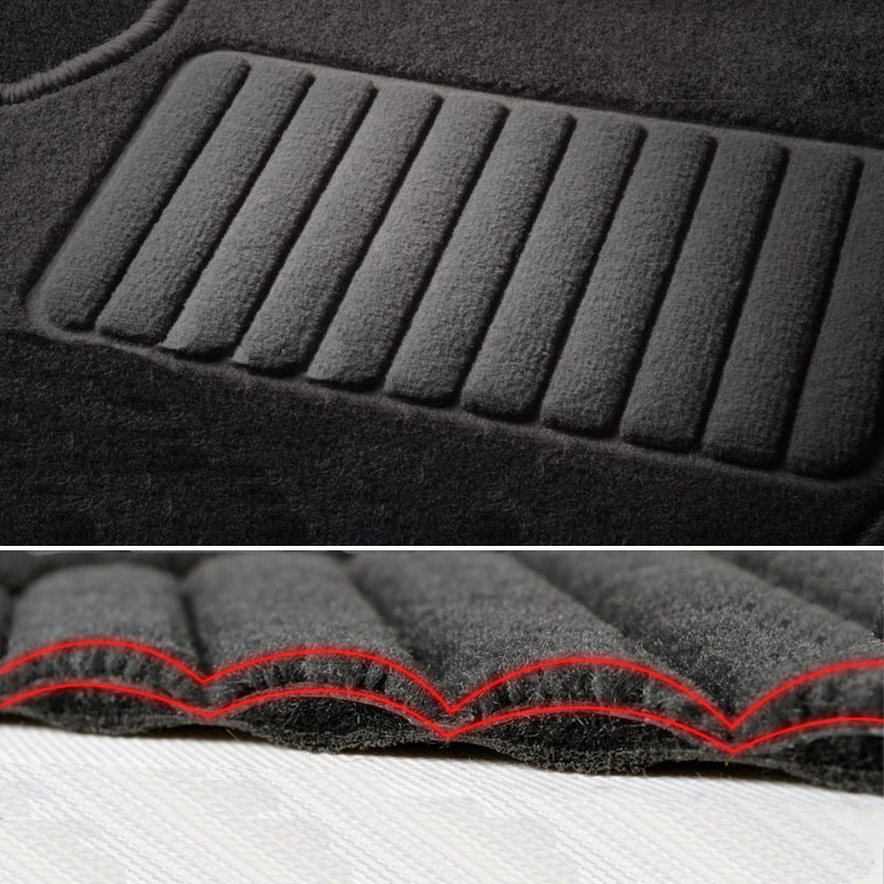 Savanini высококачественная ткань нейлон моющиеся автомобильные коврики ковер для peugeot 308 2012