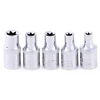 One Or 5pcs E-Socket Sockets 1/4 Inch(6.3mm)/3/8