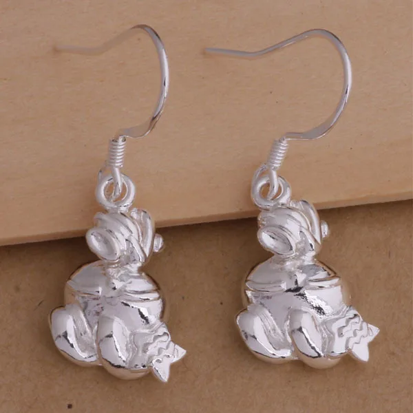 

wholesale High quality silver Fashion jewelry errrings WE-048