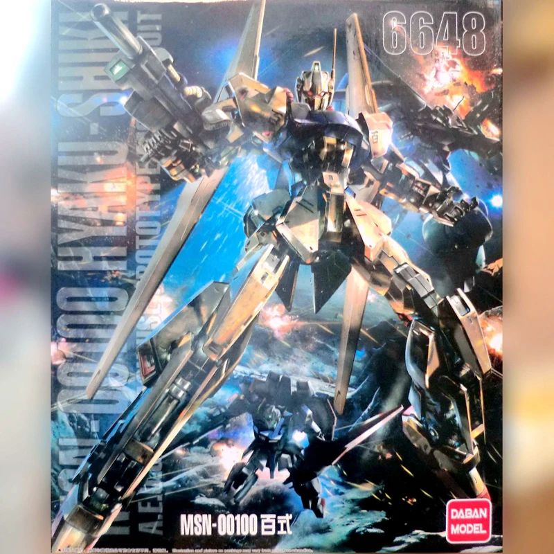 DABAN модель 1/100 MG 6648 Гальваническое издание сотни типов 2,0 Hyaku Shiki фигурка детская Сборная модель игрушки