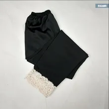 Женские пижамные штаны летние шелковые пижамные штаны женские брюки для сна