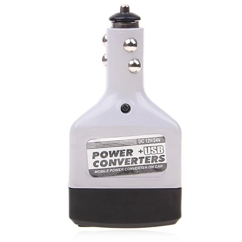 

2018 New Car Converters Slot Car Inverter Convertisseur 12 V 220 V Car Power Inverter Converter Adaptor With USB Car Charger