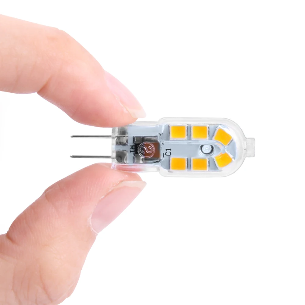 Светодиодная мини лампа G4 SMD2835 12 В 220 переменного тока 3 Вт|Светодиодные лампы и
