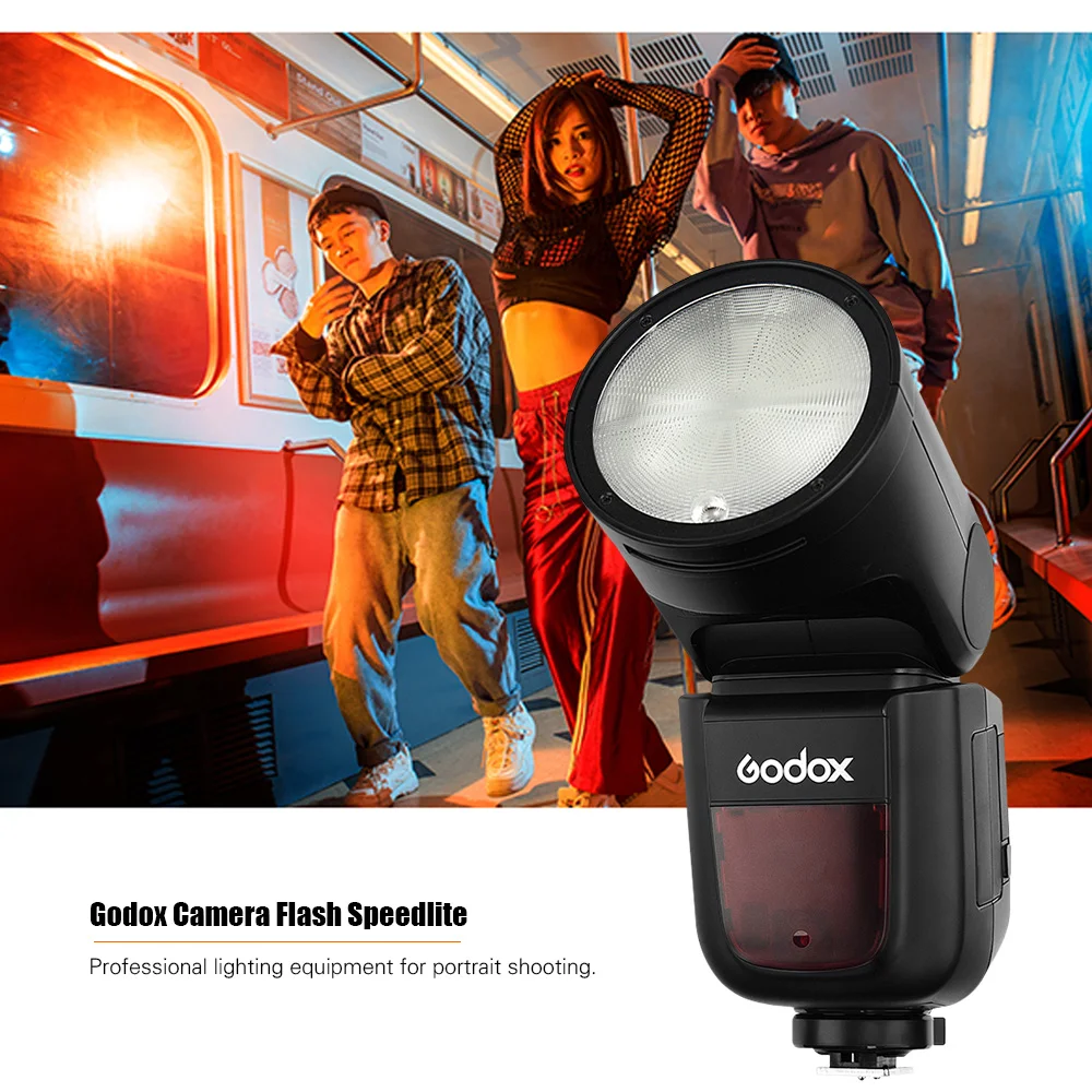Беспроводная вспышка Godox V1F TTL /M /Multi Flash Speedlite 2 4G для Fuji Fujifilm|Фотовспышки| |