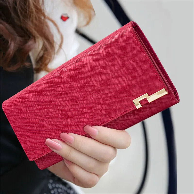 Wallet Women Genuine Leather Long Purses Famous Brand Female Fashion Business Card Holder Ladies Wallets Girl Carteira Feminina Wallet Women Genuine Leather Long Purses Famous Brand Female Fashion Business Card Holder Ladies Wallets Girl Carteira Feminina