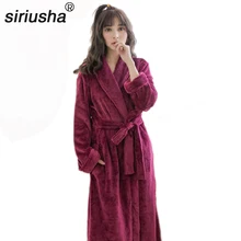 Новинка, Мужские Зимние халаты, Фланелевое нижнее белье, Коралловый домашний мягкий и кожаный халат S80