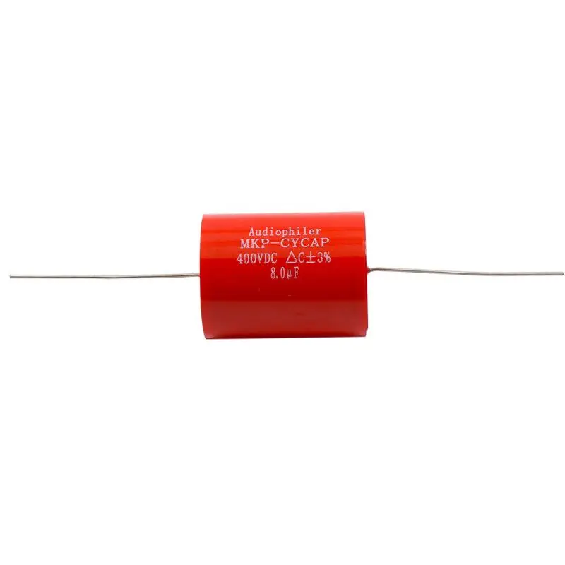 

1PC Audiophiler Axial MKP Audio Grade Capacitor 1.5-8UF 400VDC For HIFI DIY Frequency Capacitance Guitar Amplifier