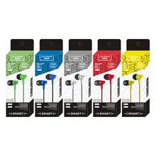 Плетеные наушники для мобильного телефона, наушники-вкладыши с упаковкой, универсальные подарочные наушники с проводным управлением, модные наушники