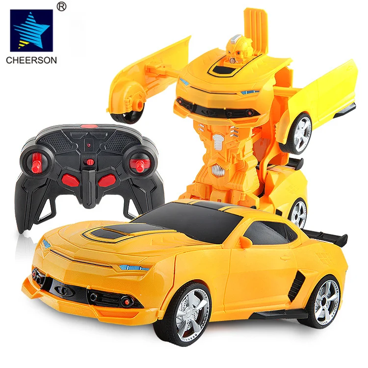 

HOT Bugatti Transformation Remote Control Pawl Control Racing Car Model Eletronic Toys