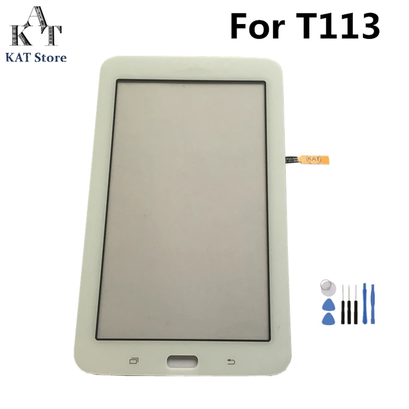 Для samsung Galaxy Tab 3 Lite 7,0 SM-T110 T111 T113 T114 T113NU T116 сенсорный экран дигитайзер внешнее стекло Замена объектива+ Инструменты