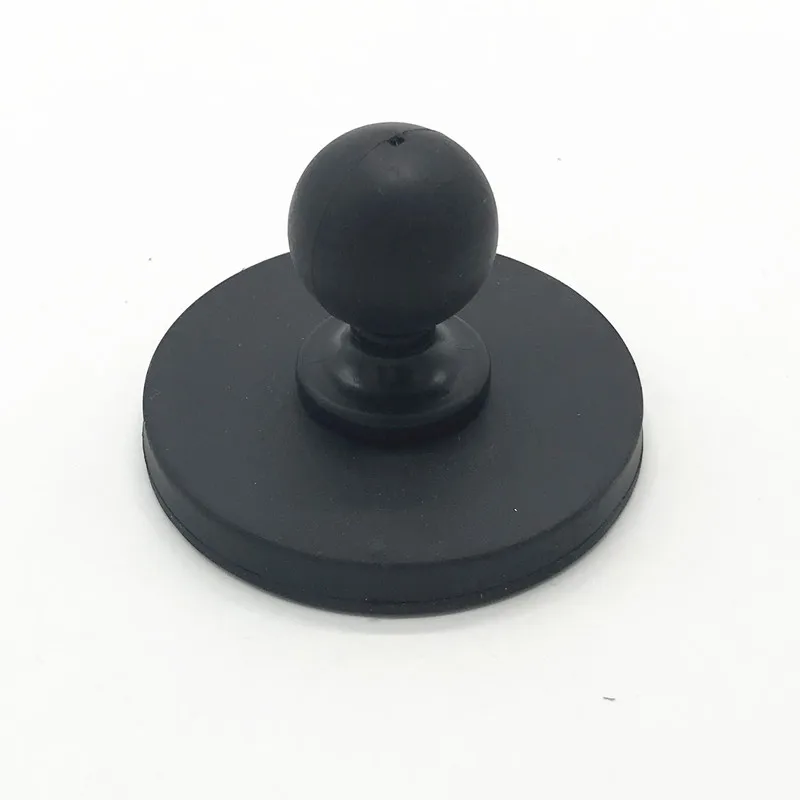 

Car motorcycle magnetic magnet suciton cup base w/ 1'' inch rubber ball head for ram mounts for sony garmin gopro action camera