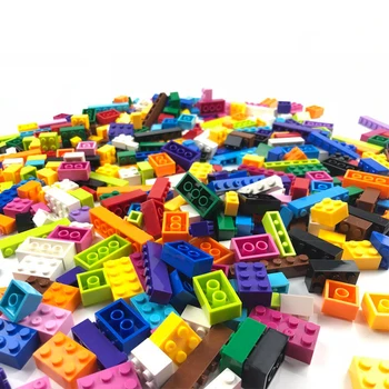 Heißer 1000 Stück Bausteine Stadt DIY Kreative Ziegel Groß Modell Figuren Educational Kinder Spielzeug Kompatibel Alle Marken — изображение 5