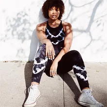 Женские спортивные костюмы без рукавов, набор для йоги, для улицы, для фитнеса, бега, укороченный топ+ длинные штаны, черные спортивные костюмы, женские костюмы-трико