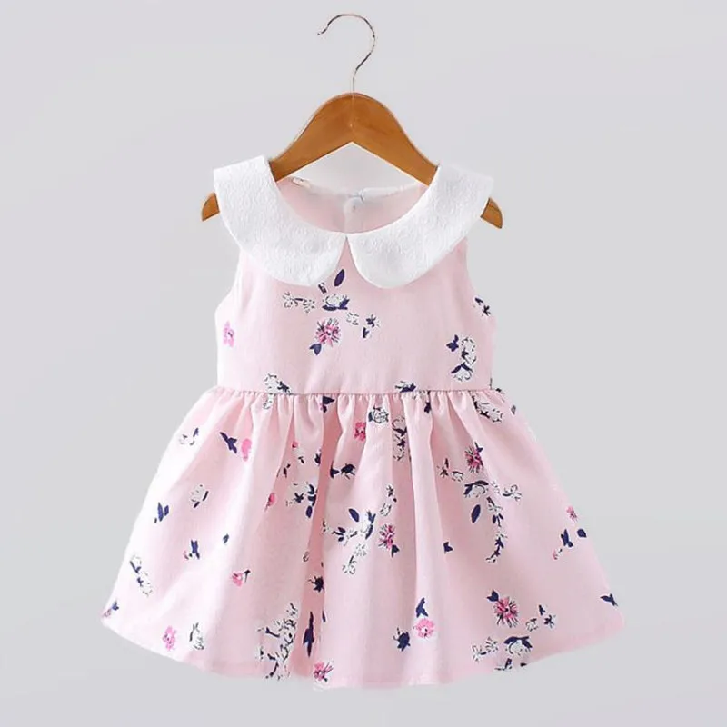 Платье для новорожденных девочек; хлопковое детское платье для дня рождения; вечерние платья для младенцев; летнее платье для новорожденных; для маленьких девочек - Цвет: Color 14