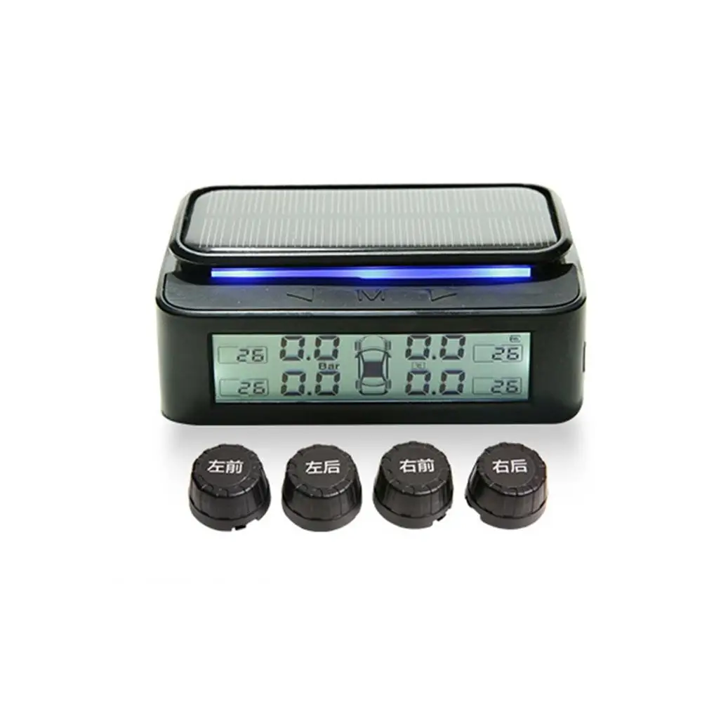 

168 Compact Wireless TPMS Car Tire Pressure USB Charging Monitoring System