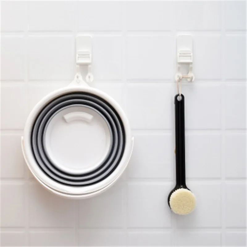 

Multi-function punch-free kitchen bathroom seamless wall hanging towel hook bathroom towel rack sticky hook hanger