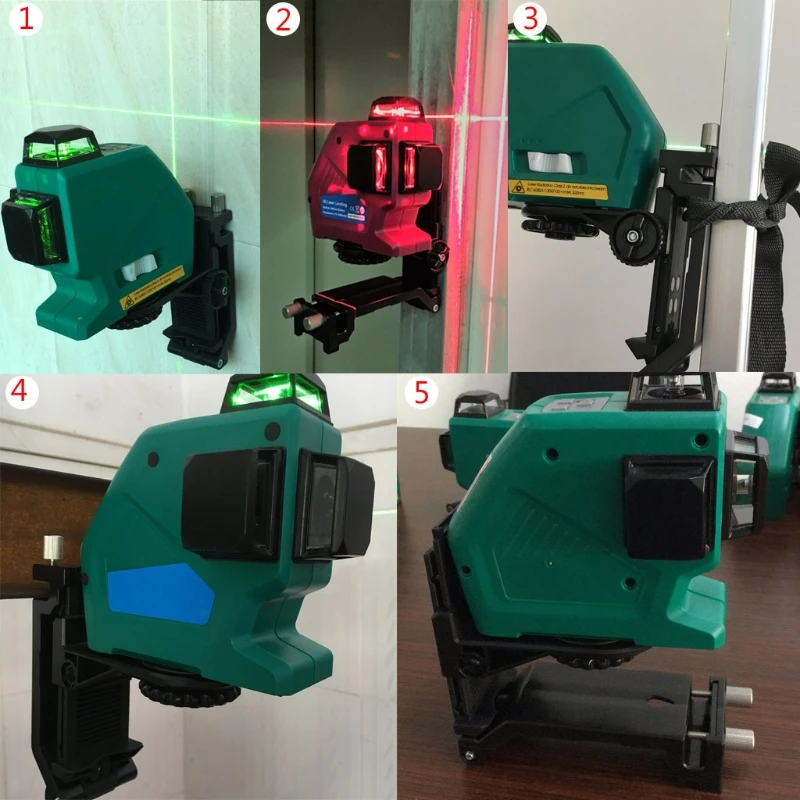 Многофункциональный l-образный лазерный уровень магнитная поддержка/штатив Стенд 1/" винт