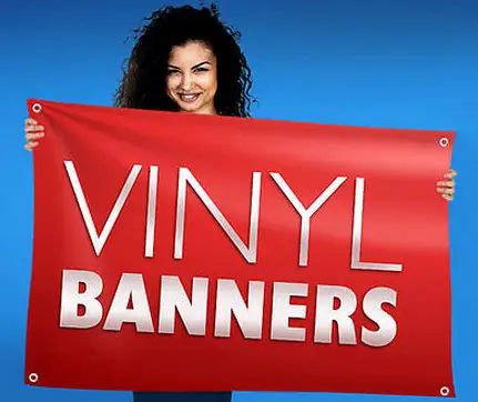 Custom All Sizes Vinyl Banner Outdoor Signs Full Color Waterproof