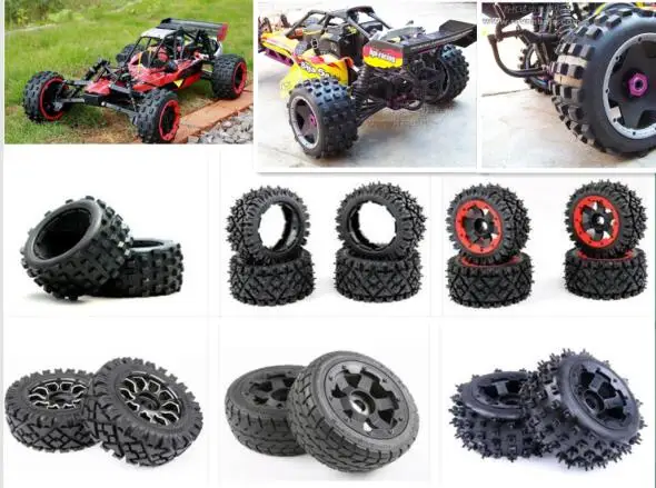 1/5 RC весы газ/EP Ralloy газ Внедорожник Багги колеса/шины HPI 5R 5B SS 5SC ROVAN KINGMOTOR KM KSRC001 002 29CC