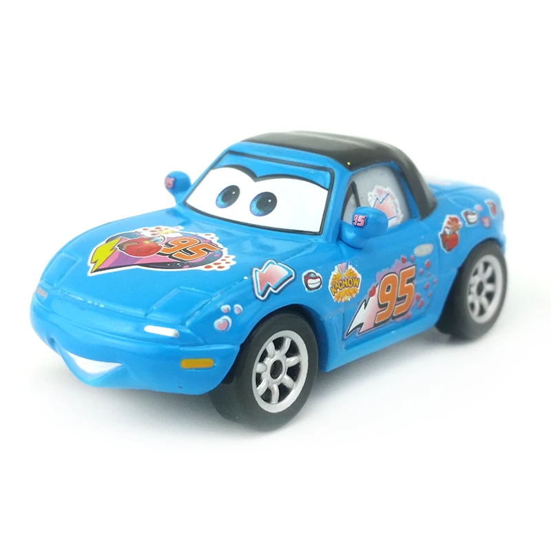 Disney Pixar Cars Dinoco McQueen Fan 1:55 Diecast Metal Alloy Toy Car Model Loose New Kids Boy Xmas Gift Free Shipping |