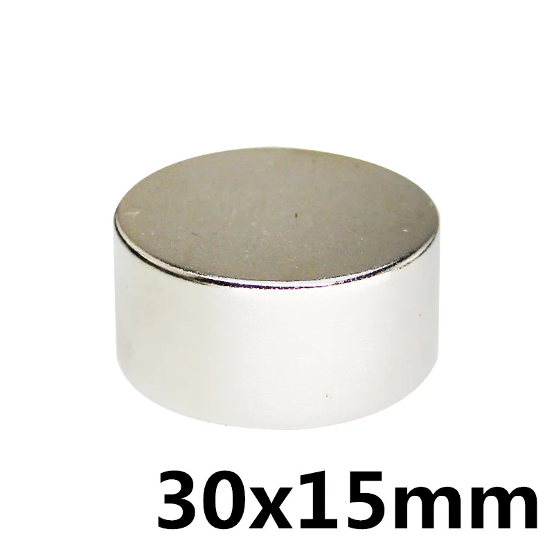 

100pcs 30 x 15 mm N35 Strong Neodymium Magnets 30mmx15mm Automobile Engine Oil Filter Strong Magnet Economizer Craft