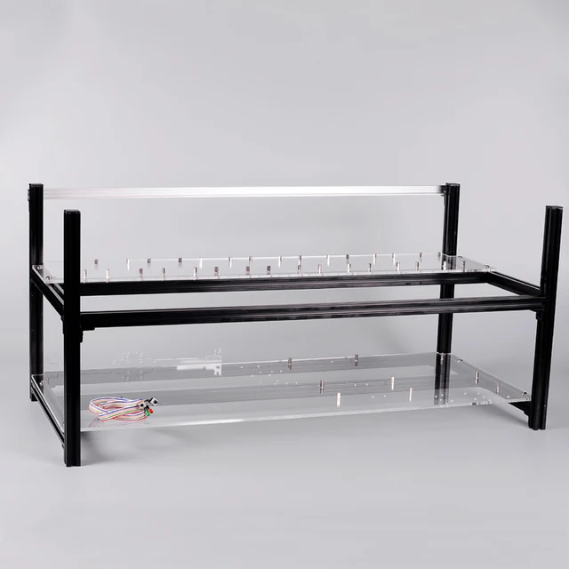 Best Price Stackable Computer Fame 8 Graphics Card GPU USB PCI-E Cable Computer Case BTC LTC Coin Mining Case Frame Server Chassis Best Price Stackable Computer Fame 8 Graphics Card GPU USB PCI-E Cable Computer Case BTC LTC Coin Mining Case Frame Server Chassis