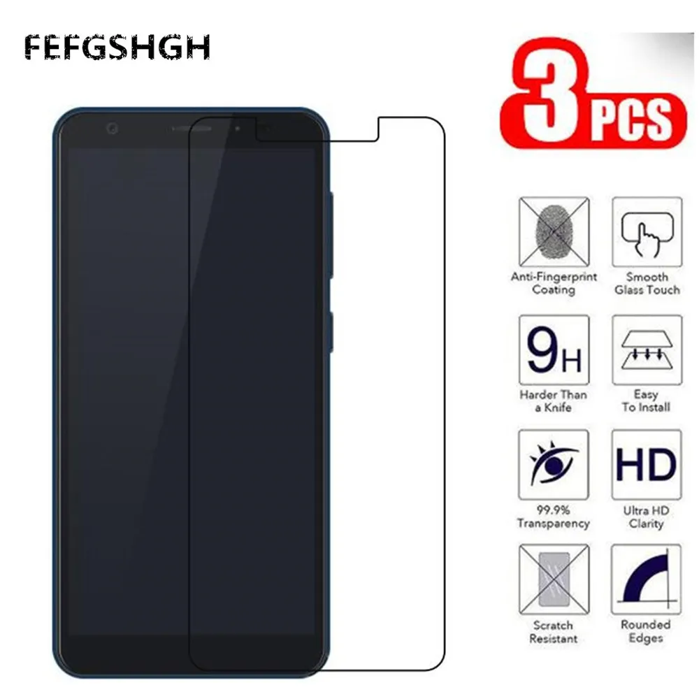 Закаленное стекло 2.5D 9H для ZTE Blade A5 2019 Защитное экрана защитная пленка