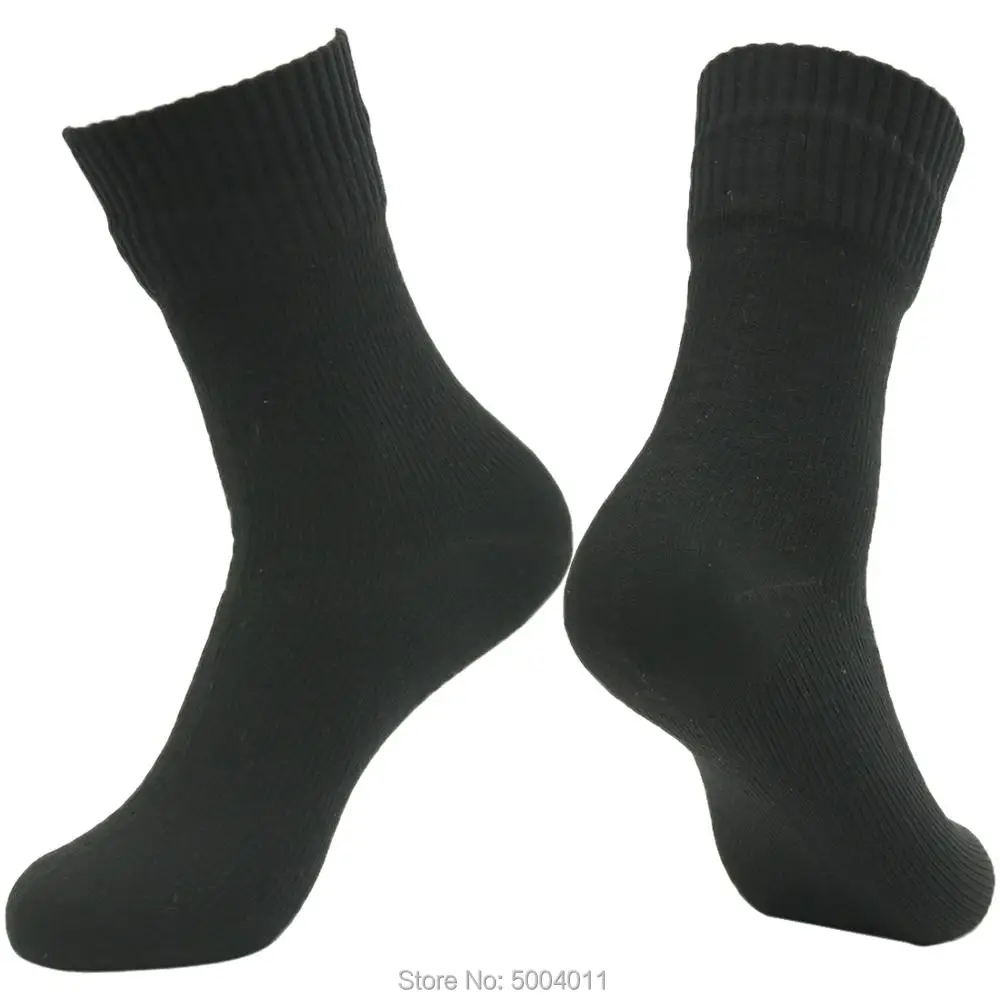 

RANDY SUN 100% Non Leather Waterproof Breathable Socks, SGS Certified Outdoor Sports Socks Muslim wudhu Socks