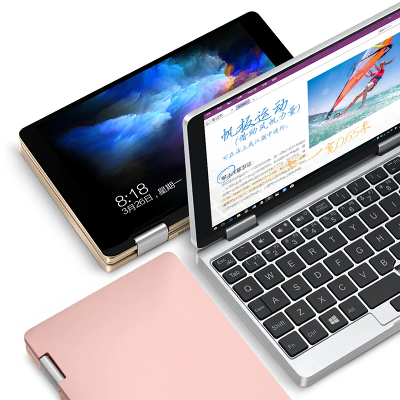 One-netbook OneMix Yoga 7'' laptop folding pocket laptop Mini laptop computer 8G RAM and 128GB ROM