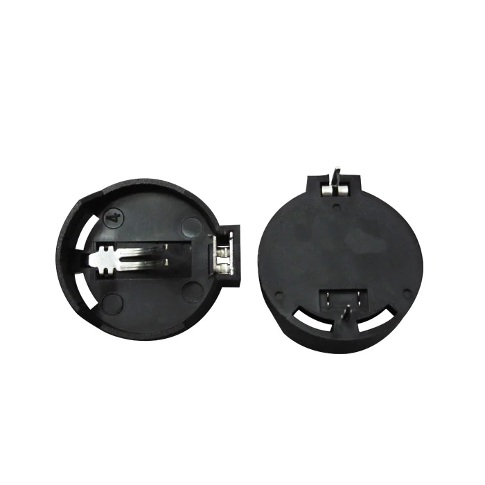 

10PCS CR2032 2032 Battery Button Cell Coin Holder Socket Case Black