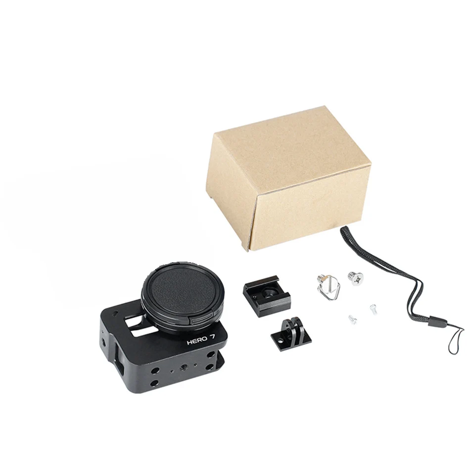 Para-Gopro-hero-7-acci-n-del-deporte-de-la-C-mara-de-la-aleaci-n