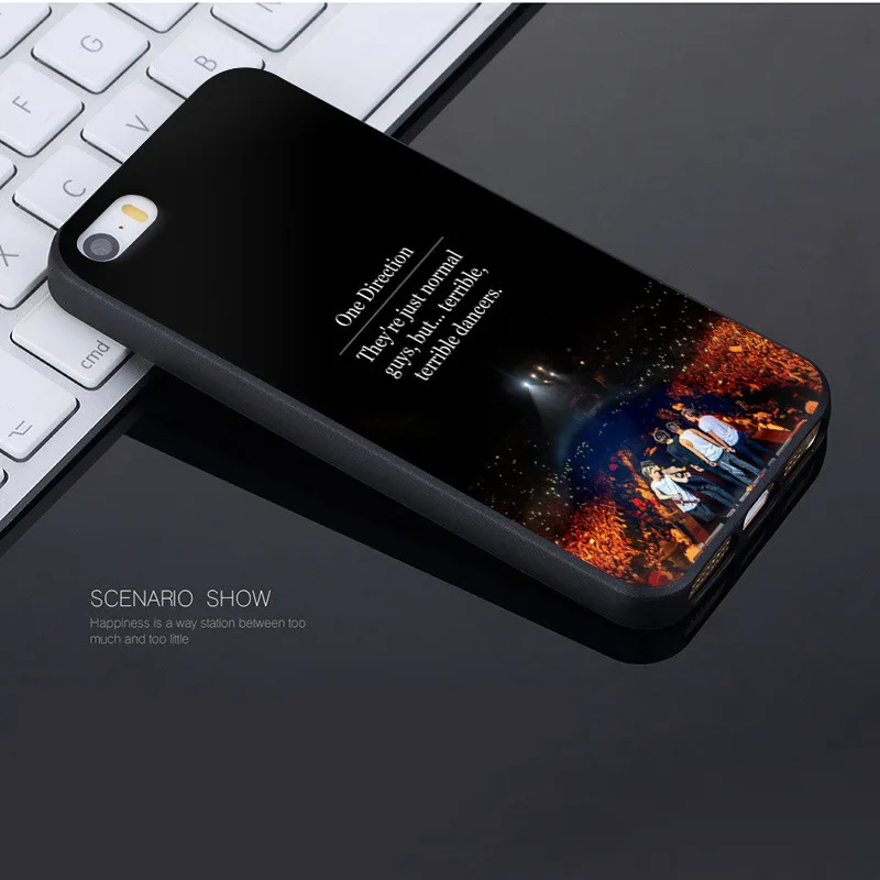 MaiYaCa One Direction 1d Louis Tomlinson Coque Shell Phone Case for Apple iPhone 8 7 6 6S Plus X 5 5S SE 5C Cover