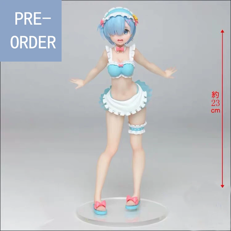 

Presale Re: Zero Starting Life in Another World Figure Maid Swimwear Version Rem PVC action figure model Figurals