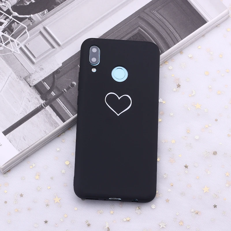 9 Силиконовый чехол для телефона Xiaomi mi Red mi Note 5, 6, 7, 8, 9 lite Pro Plus, бордовый чехол с сердечками, розами и слезами, карамельный чехол - Цвет: 9