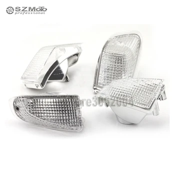 

For KAWASAKI ZZR 400 ZZR400 1990 1991 1992 Motorcycle Accessories Front&Rear Turn Signal Indicator Light Lamp Lens