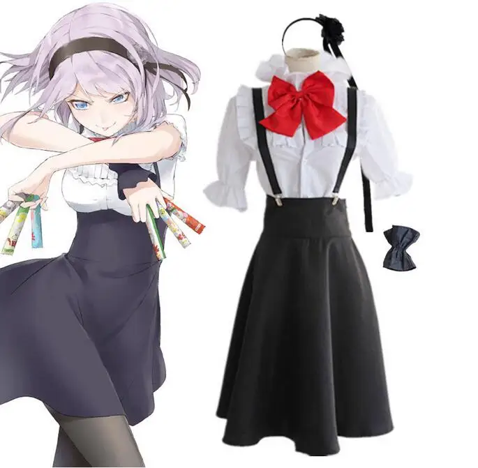Shidare Hotaru Dagashi Kashi Косплей Костюм Школьная униформа для девочек вечернее платье
