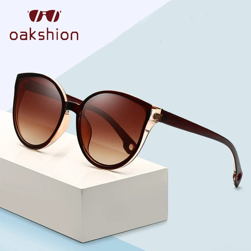 

oakshion Fashion Retro Cat Eye Sunglasses Women Men Vintage Gradient Clear Lens Sun Glasses Outdoor Driving Female Shade Eyewear