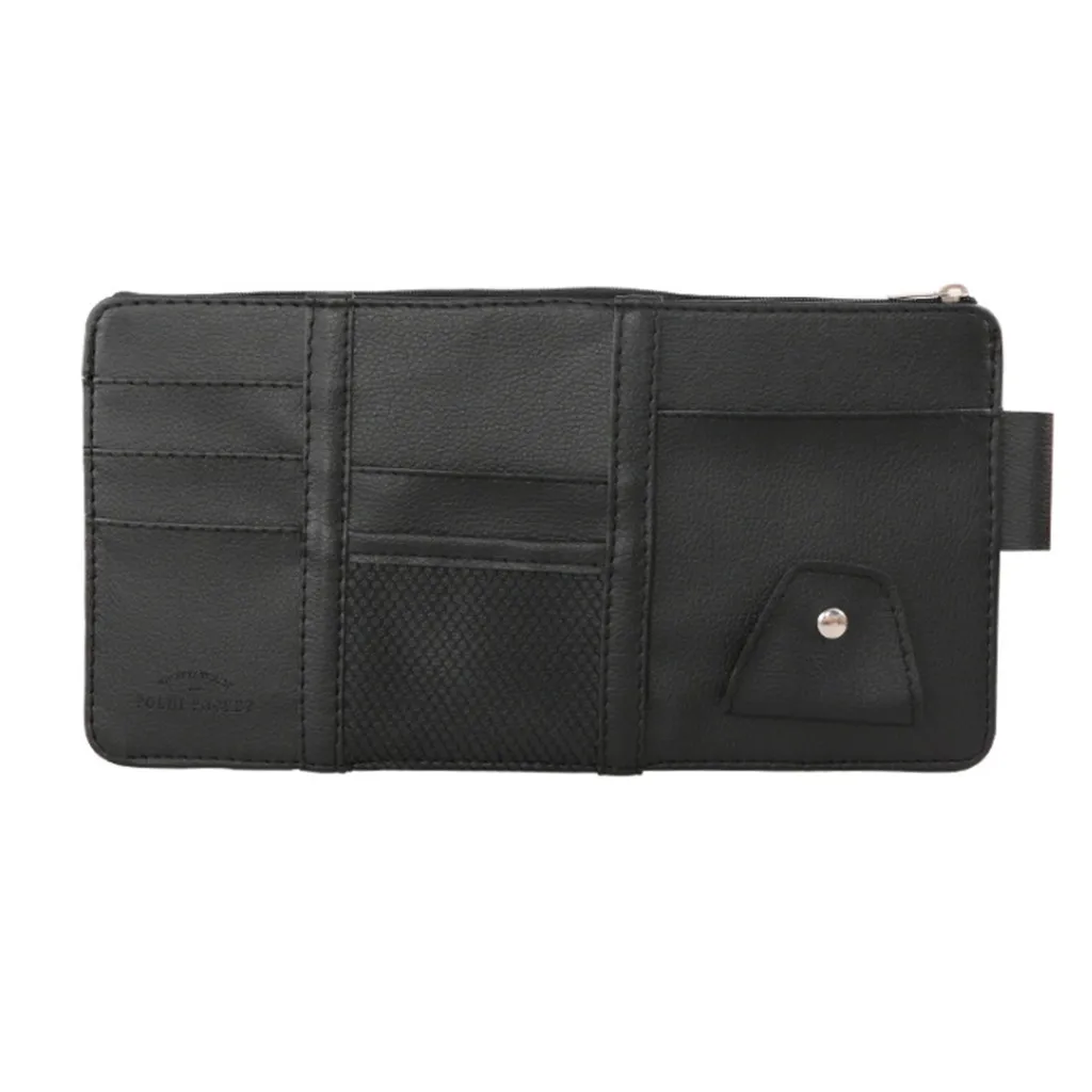 

Office Storage Simple Pure Color Multi-function and Multi-squared Net Bag Card Clip with Zipper office table accessories