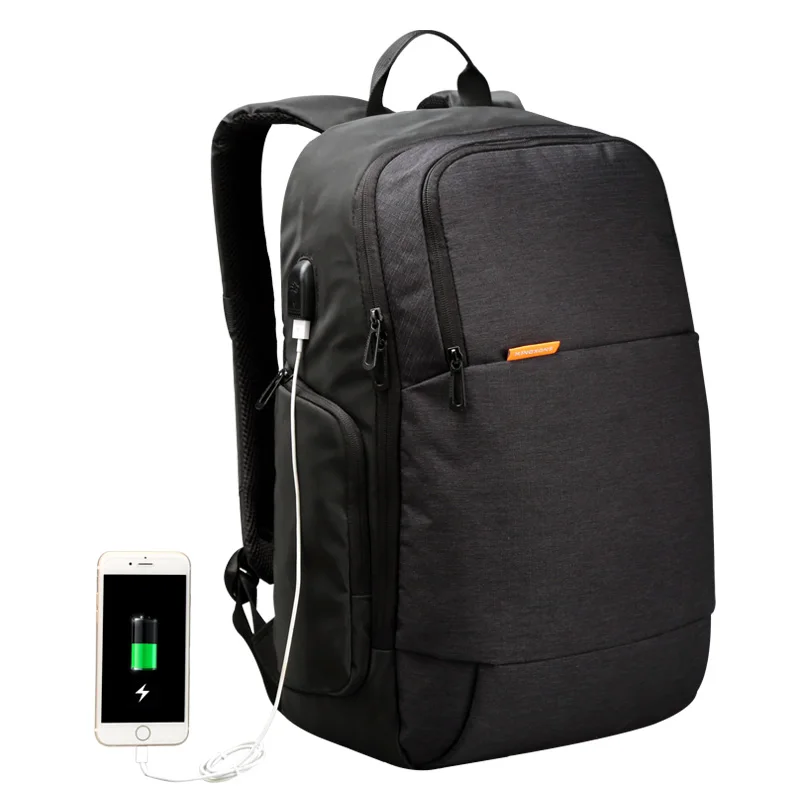 

Newest Men backpack Waterproof External USB Charge Laptop Backpack Anti-theft Notebook Computer Bag 15.6 inch for Business